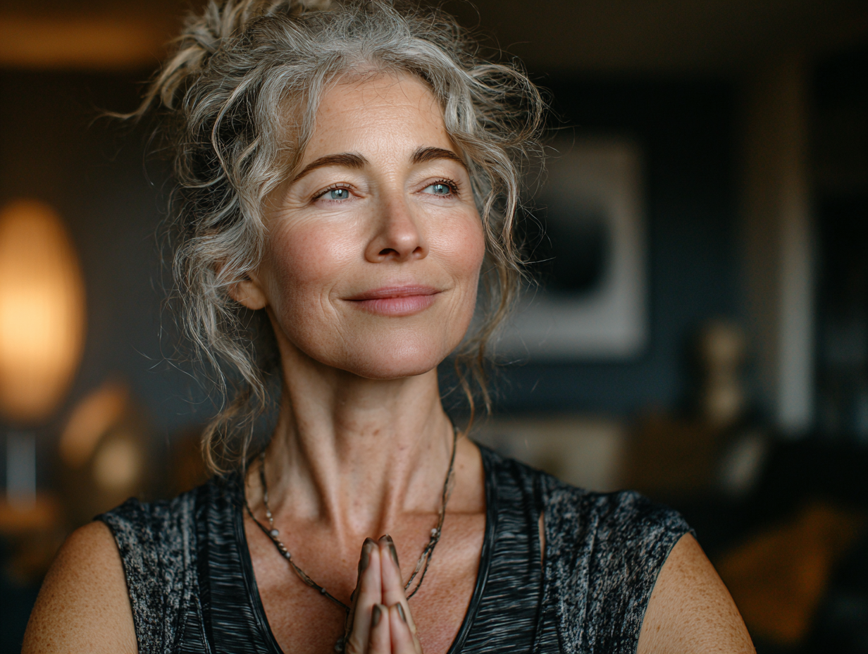 Йога для старших людей